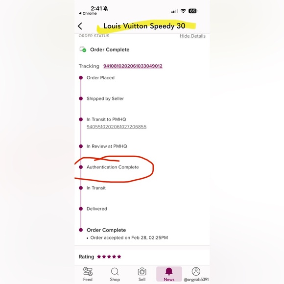 Louis Vuitton Brown Damier Speedy Bag - Picture 16 of 16